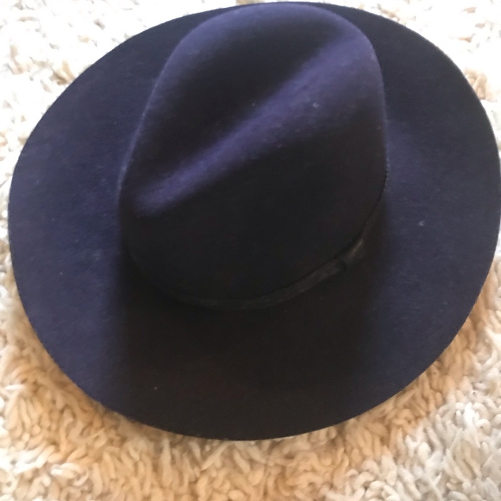 Rag and Bone Wide Brim Fedora Wool Hat